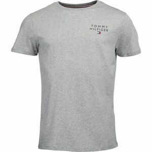 Tommy Hilfiger TH ORIGINAL-CN SS TEE LOGO Férfi póló, szürke, méret