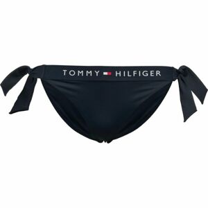 Tommy Hilfiger TH ORIGINAL-SIDE TIE CHEEKY BIKINI Női fürdőruha alsó, sötétkék, méret L