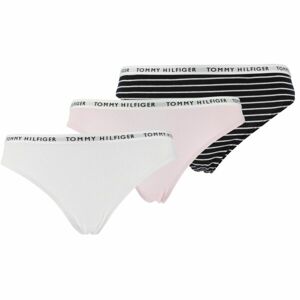 Tommy Hilfiger 3P THONG Női tanga alsó, fehér, méret M