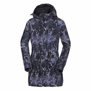 Northfinder ILLIANN Női oversize párka kabát, mix, méret M