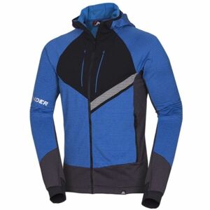 Northfinder DUKE Férfi fleece sportpulóver, kék, méret L