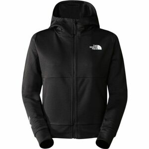 The North Face W MA FULL ZIP FLEECE Női fleece pulóver, fekete, méret M