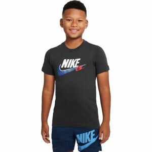 Nike NSW SI SS TEE Fiú póló, sötétszürke, veľkosť XL