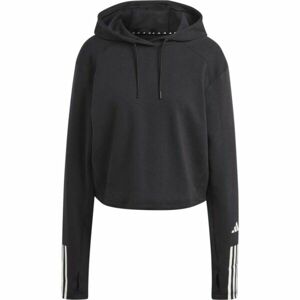 adidas TC 3S HOODIE Női pulóver edzéshez, fekete, méret XL