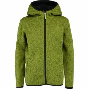Lewro ZAN Gyerek fleece pulóver, zöld, méret 116-122