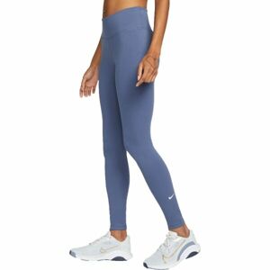 Nike ONE DF MR TGT W Női sportlegging, világoskék, méret M