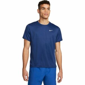 Nike NK DF UV MILER SS Férfi póló edzéshez, sötétkék, méret XXL