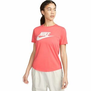Nike NSW TEE ESSNTL ICN FTRA Női póló, lazac, méret S