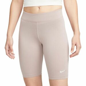 Nike SPORTSWEAR ESSENTIAL Női kerékpáros rövidnadrág, bézs, veľkosť S