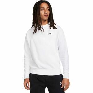 Nike SPORTSWEAR CLUB Férfi sportpulóver, fehér, méret XXL