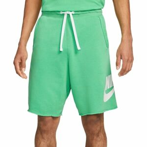 Nike CLUB ALUMNI HBR FT SHORT Férfi rövidnadrág, világoszöld, veľkosť XXL