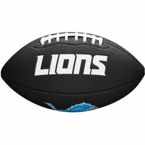 Wilson MINI NFL TEAM SOFT TOUCH FB BL DT Mini rögbi labda, fekete, méret os