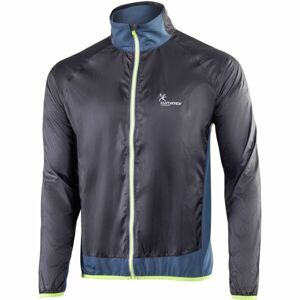 Klimatex BARTOL Férfi ultrakönnyű kabát futáshoz, sötétszürke, veľkosť L