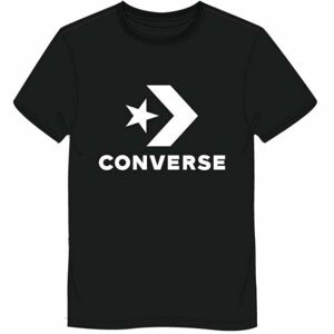 Converse STANDARD FIT CENTER FRONT LARGE LOGO STAR CHEV SS TEE Uniszex póló, fekete, méret