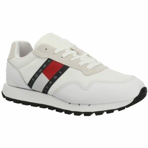 Tommy Hilfiger RETRO LEATHER TJM RUNNER Férfi szabadidőcipő, fehér, méret 41