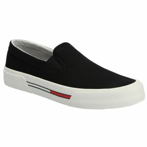 Tommy Hilfiger TOMMY JEANS SLIP ON CANVAS Férfi szabadidőcipő, fekete, méret 46