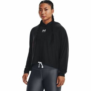 Under Armour UA RIVAL TERRY OVERSIZED HD Női pulóver, fekete, méret L