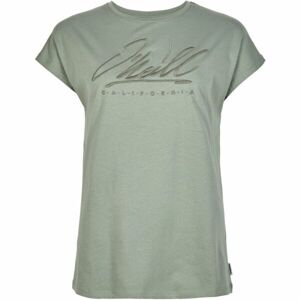 O'Neill SIGNATURE T-SHIRT Női póló, világoszöld, méret M