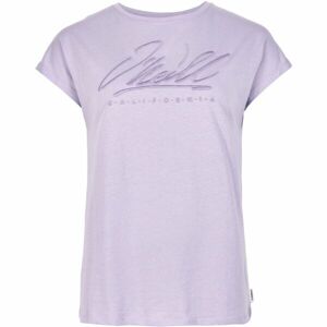 O'Neill SIGNATURE T-SHIRT Női póló, lila, méret L