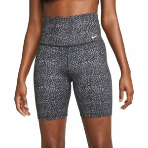 Nike ONE HR 7IN SHORT AOP Női rövidnadrág, fekete, méret S