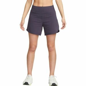 Nike NK BLISS DF MR 5IN BR SHORT Női rövidnadrág, sötétszürke, méret M