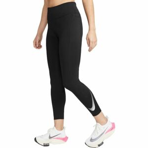 Nike NK DF FST SW HBR MR 7/8 TGHT Női legging, fekete, méret L