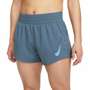 Nike SWOOSH SHORT VENEER VERS Női rövidnadrág, kék, méret XS