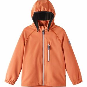 REIMA VANTTI Gyerek softshell kabát, narancssárga, méret
