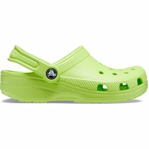 Crocs CLASSIC CLOG K Gyerek papucs, világoszöld, méret 32/33