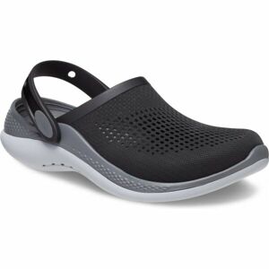 Crocs LITERIDE 360 CLOG Uniszex papucs, fekete, méret 37/38