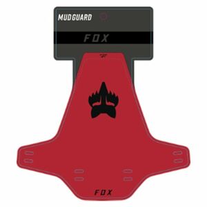 Fox MUD GUARD Elülső sárvédő, piros, veľkosť os