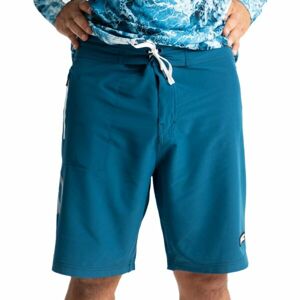 ADVENTER & FISHING UV SHORTS PETROL Férfi rövidnadrág horgászathoz, sötétkék, méret L