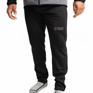 ADVENTER & FISHING THERMO PANTS TITANIUM & BLACK Férfi meleg nadrág, sötétkék, veľkosť S