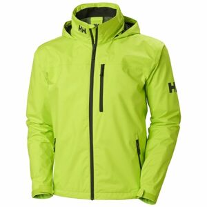 Helly Hansen CREW HOODED JACKET Férfi kabát, fényvisszaverő neon, veľkosť XL