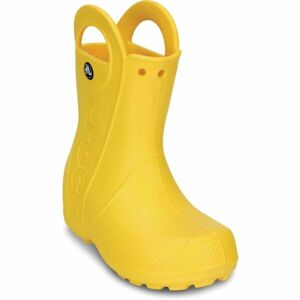 Crocs HANDLE IT RAIN BOOT KIDS Gyerek gumicsizma, sárga, méret 27/28