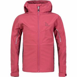 Hannah CAPRA JR Lány softshell kabát, rózsaszín, méret 146-152