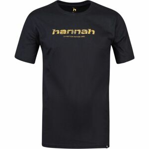 Hannah RAVI Férfi póló, fekete, veľkosť XXL