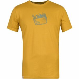 Hannah RAVI Férfi póló, sárga, méret XL