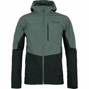 Hannah SHELTON LITE Férfi membrános softshell kabát, sötétzöld, méret