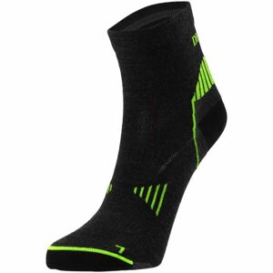 Devold RUNNING MERINO ANKLE SOCK Gyapjú sportzokni, fekete, méret 35-37