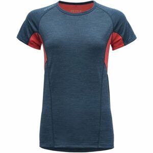 Devold RUNNING MERINO 130 T-SHIRT Női póló, kék, méret M