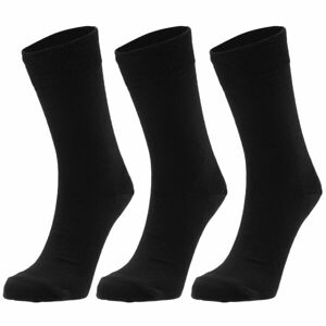 Devold DAILY MERINO LIGHT SOCK 3PK Magasszárú gyapjú zokni, fekete, veľkosť 36-40