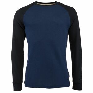 BLEND TEE REGULAR FIT LS Férfi felső, sötétkék, veľkosť XXL