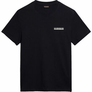 Napapijri S-WARHOLM Férfi póló, fekete, méret XL