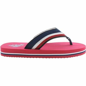 U.S. POLO ASSN. HANK001A Férfi flip-flop papucs, piros, méret 42