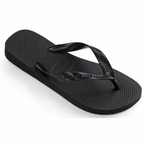 HAVAIANAS TOP Uniszex flip-flop papucs, fekete, méret 43/44