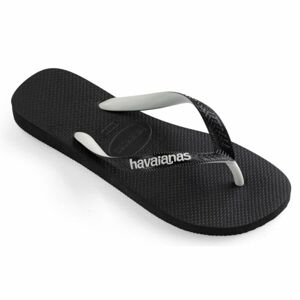 HAVAIANAS TOP MIX Uniszex flip-flop papucs, fekete, méret 43/44