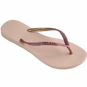 HAVAIANAS SLIM GLITTER Női flip-flop papucs, rózsaszín, méret 35/36