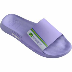 HAVAIANAS SLIDE BRASIL Uniszex papucs, lila, méret 39/40