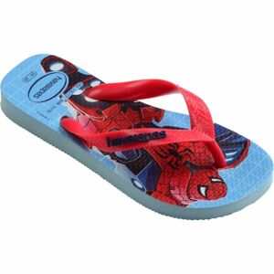 HAVAIANAS KIDS TOP MARVEL II Fiú flip-flop papucs, világoskék, méret 33/34